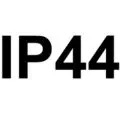 IP44 certification logo for Aosmay LED bathroom mirrors, indicating water-resistant design suitable for safe use in bathroom environments.